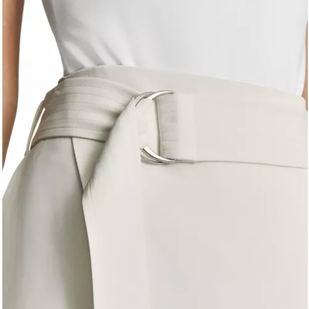 NWT Reiss Elegant Cream Midi Skirt - Picture 5 of 7